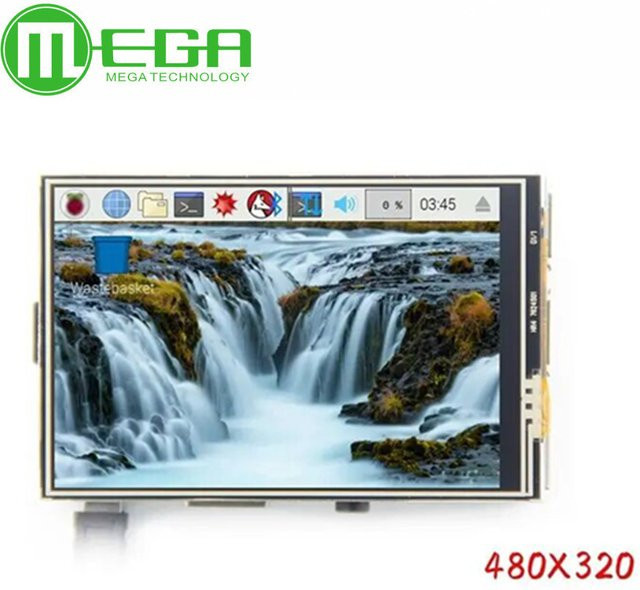 3,5 Zoll TFT LCD-Touchscreen-Display für Raspberry Pi mit 480 x 320 Pixeln - Bild 1