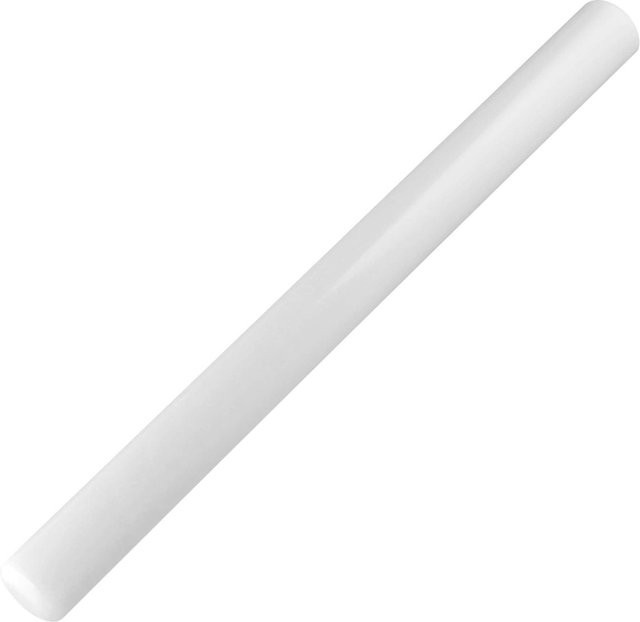 FMprofessional Profi-Teigrolle aus Kunststoff, Weiß, Länge: 50 cm, Durchmesser: 4 cm - Bild 1