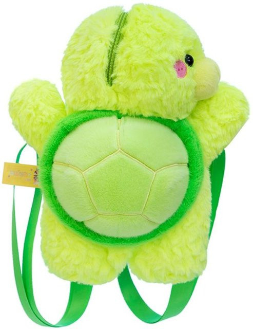 Discover Intime Tiere Grüne Schildkröte Rucksack, Umhängetasche, Grün, ab 3 Jahren - Bild 1