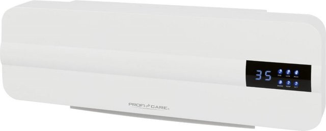 ProfiCare PC-HL 3116 Keramik-Heizer weiß mit Fernbedienung und Timer - Bild 1