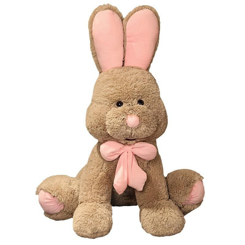 Yiran Furniture Hase Plüschtier Braunes Weißes 50cm - Bild 2
