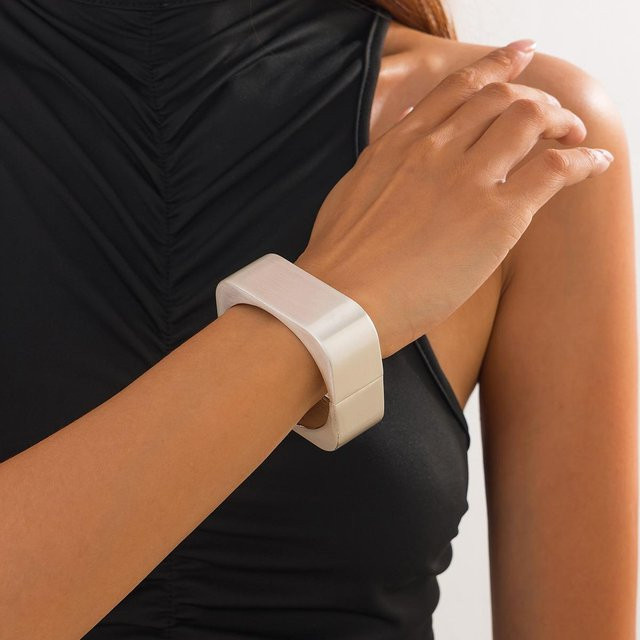 KMVEXO Armreifen Messing, Gold, Damen, Vintage - Bild 1