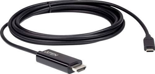 ATEN USB-C auf HDMI Adapterkabel Schwarz UC3238 Länge: 2,70 m - Bild 1