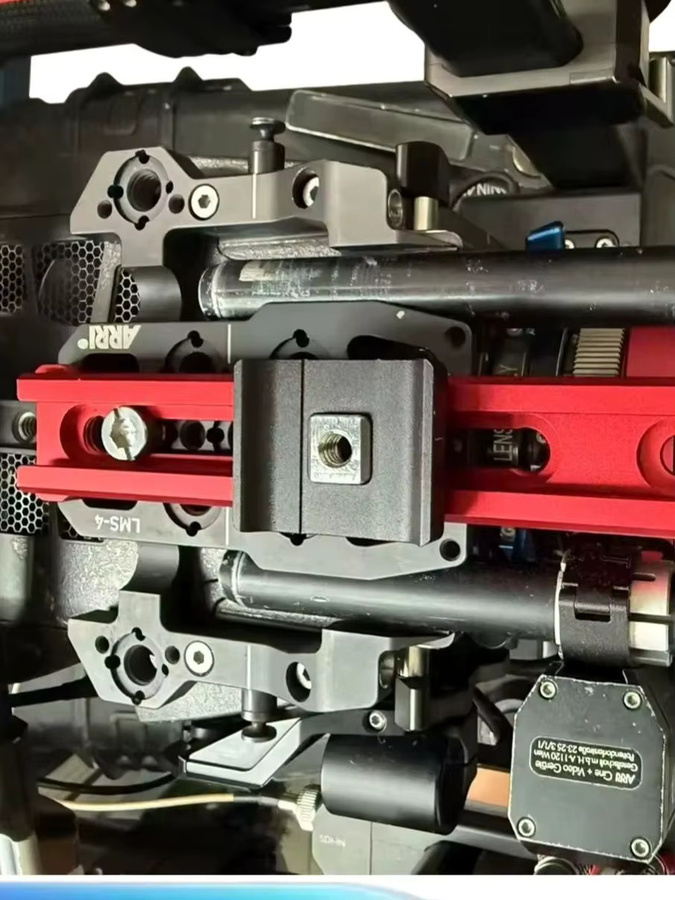 DJI Ronin 2 Spezielle Verlängerte Schnellmontagehalterung Fotografiezubehör in Schwarz und Rot - Bild 3