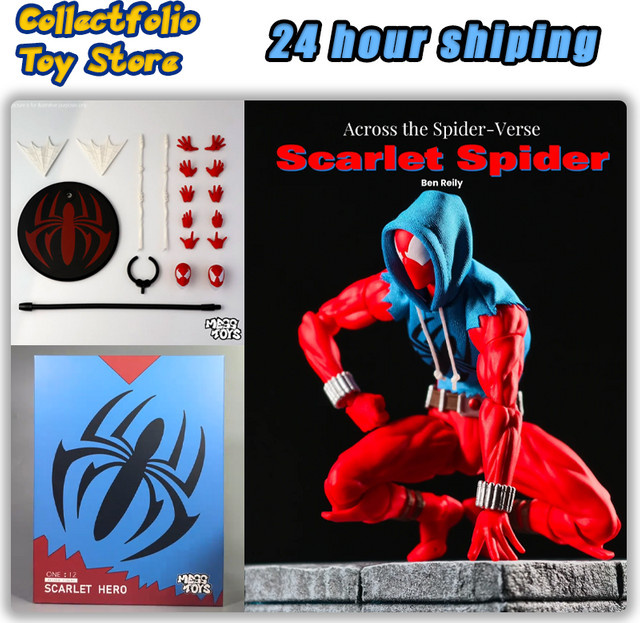 Mess Toys Scarlet Spider-Man, Actionfigur, Marvel, Superhelden - Bild 1