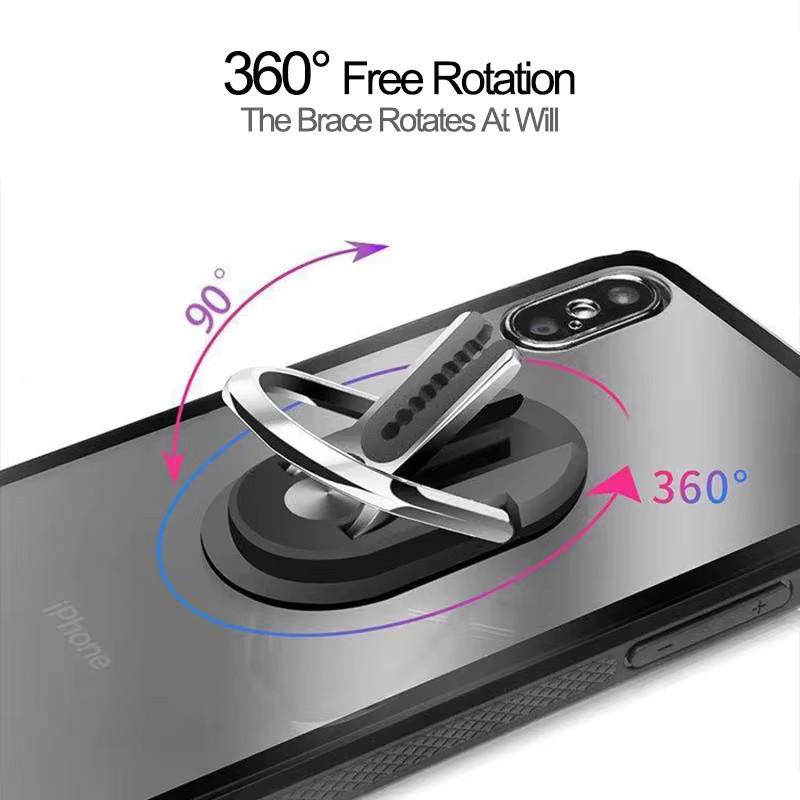 WALKESEN Universal Metall Finger Ring Halter mit 360-Grad-Drehung für dein Smartphone in Gold - Bild 5