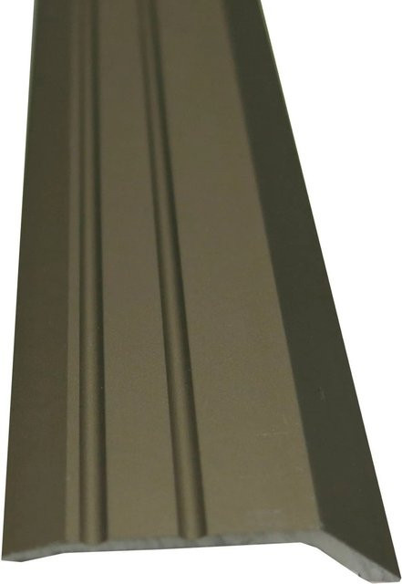 Praktikus Übergangsprofil selbstklebend aus Edelstahl in Silber, Breite: 3,0 cm, Höhe: 0,5 cm, Länge: 250 cm - Bild 1