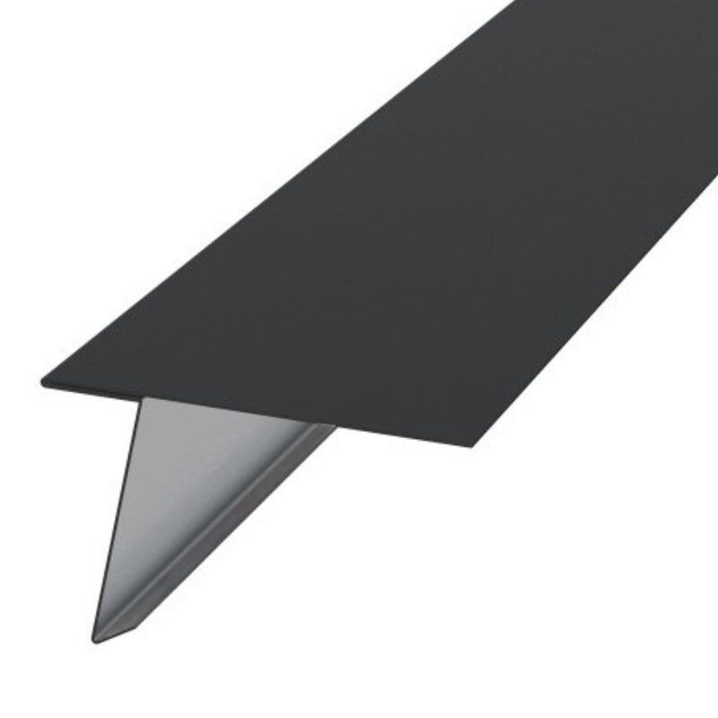 Blachotrapez Startprofil für Stehfalz Panel aus verzinktem Stahl in Anthrazit, Länge: 2000 mm - Bild 1