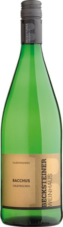 Becksteiner Winzer Bacchus Weißwein, Baden, halbtrocken, 2024, 1 l