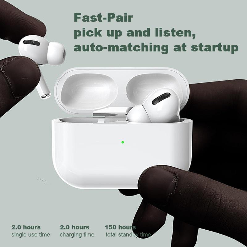 JQIQLY Pro5 1:1 Kabelloses In-Ear-Stereo-Bluetooth-Headset mit Rauschunterdrückung und HD-Anruffunktion in Weiß - Bild 4