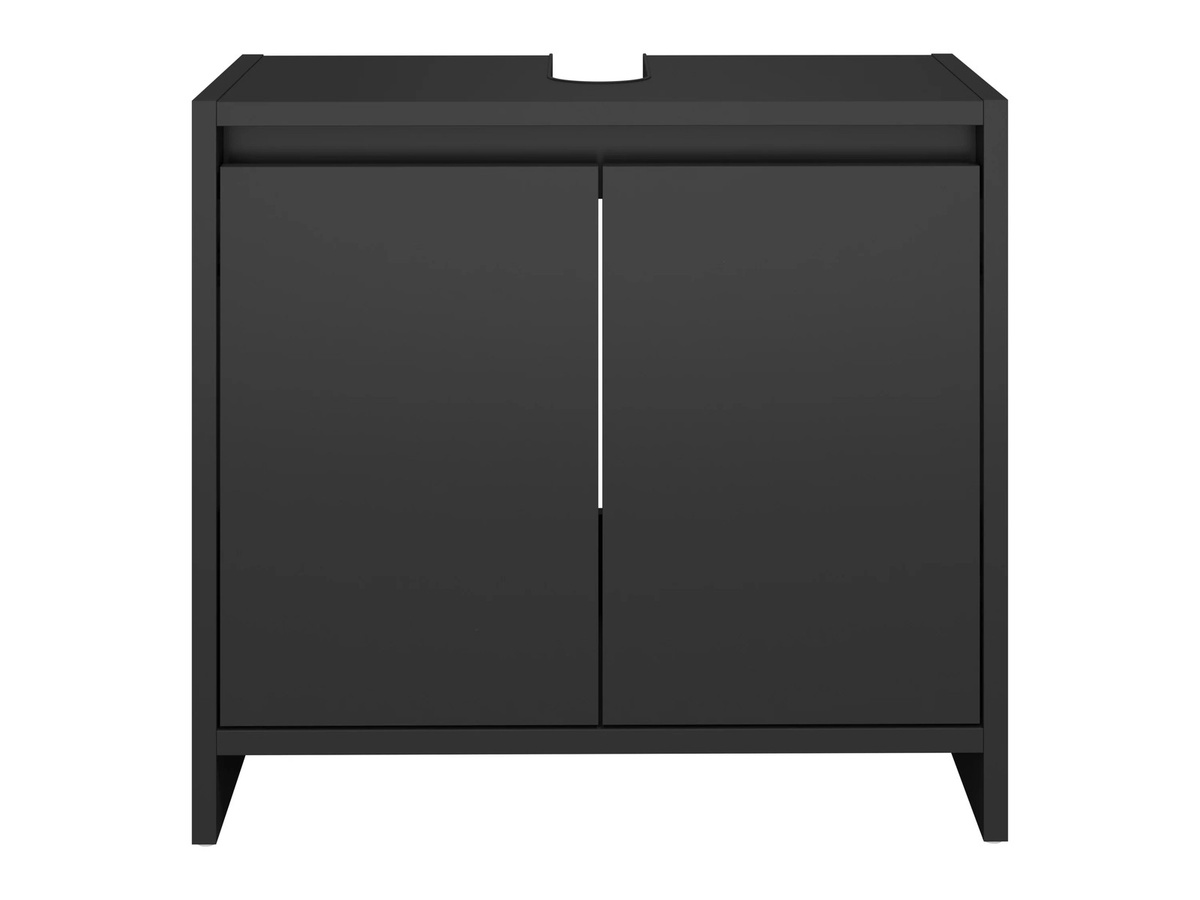 LIVARNO Bad-Waschbeckenunterschrank Oslo in Anthrazit Matt, B/T/H: 60,0 x 28,0 x 55,0 cm - Bild 2