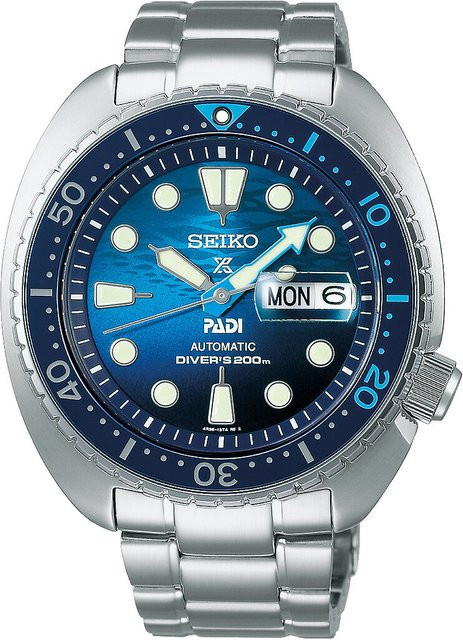 Seiko Prospex PADI Diver Automatik Herrenuhr, 45 mm, 20 ATM - Bild 1