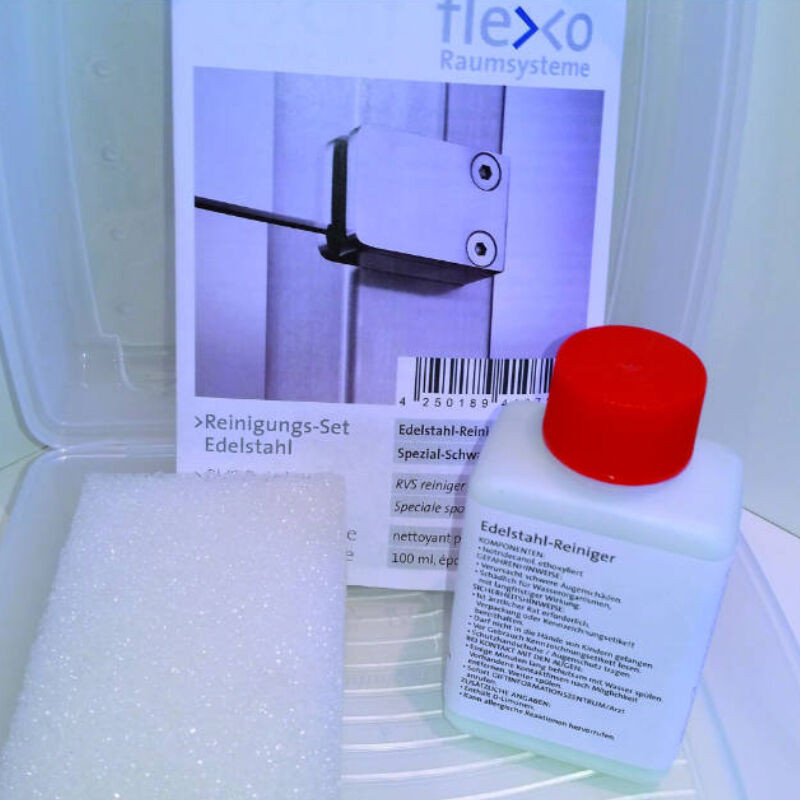 T&J Edelstahl Reinigungsset in Weiß, 100 ml - Bild 1