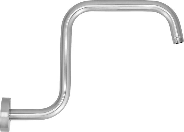 Koogeelife S-Form Duscharm aus Edelstahl in Silber, 13 Zoll, wandmontiert - Bild 1