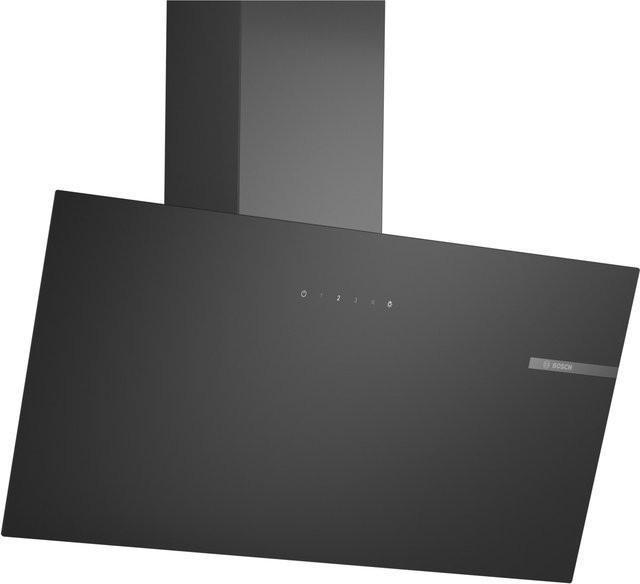 Neff Wandhaube DWK85DK6K in Schwarz mit Glas und Metall für Abluft oder Umluft, B: 55,0 cm, H: 79,0 cm, T: 46,0 cm - Bild 1