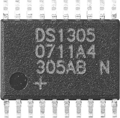 Maxim Integrated DS1305E+ Echtzeituhr IC in Schwarz - Bild 1