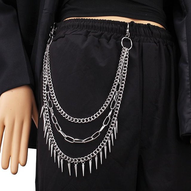 YIRAN Jewelry Schlüsselanhänger, Metall, Schwarz, Unisex - Bild 1