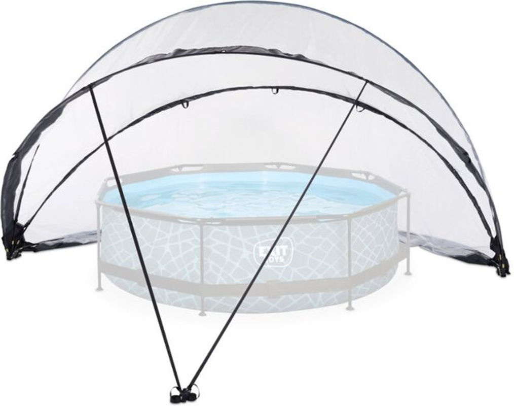 EXIT Toys Poolabdeckung ECO rund transparent Ø 460 cm - Bild 2