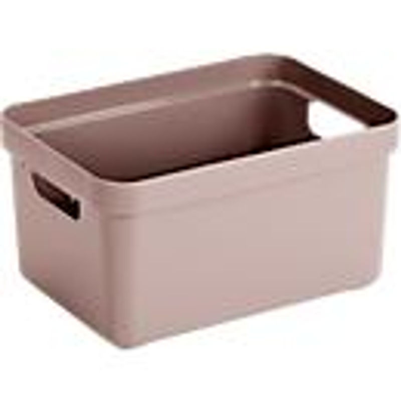 Sunware Sigma Home Aufbewahrungsbox mit Griffen und Stapelfunktion, Pink, 13 l - Bild 2