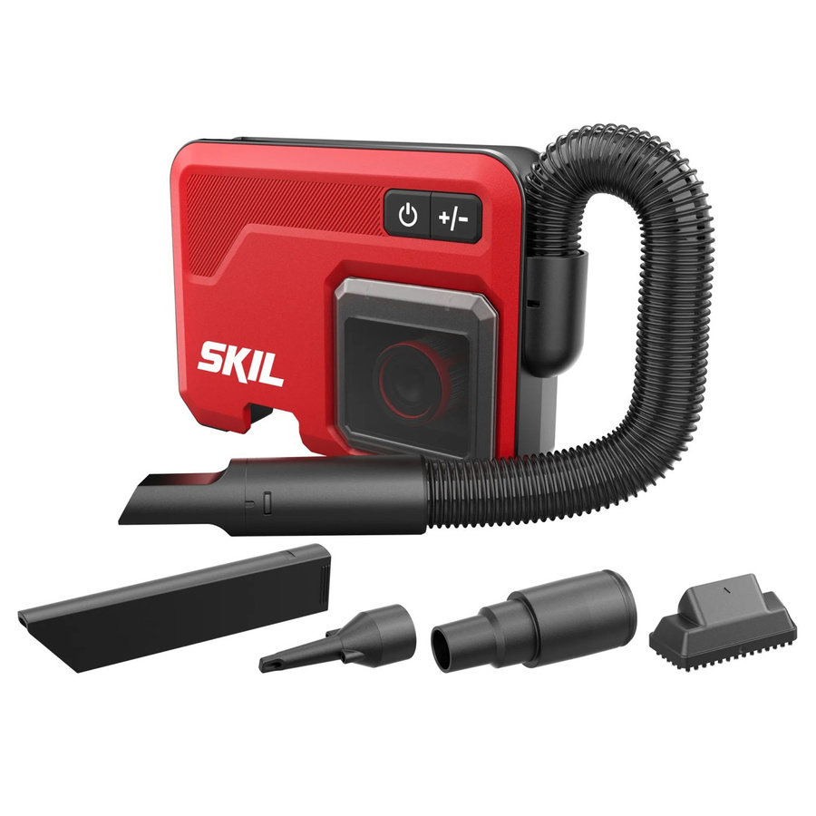 Skil Akku-Handstaubsauger 3167CA Bürstenlos in Rot mit Gebläsefunktion und waschbarem Filter - Bild 2