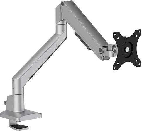 Neomounts DS70-250SL1 Monitor-Tischhalterung für 1 Display von 43,2 cm bis 88,9 cm in Silber, neigbar, schwenkbar und höhenverstellbar, VESA 75x75 mm - Bild 1