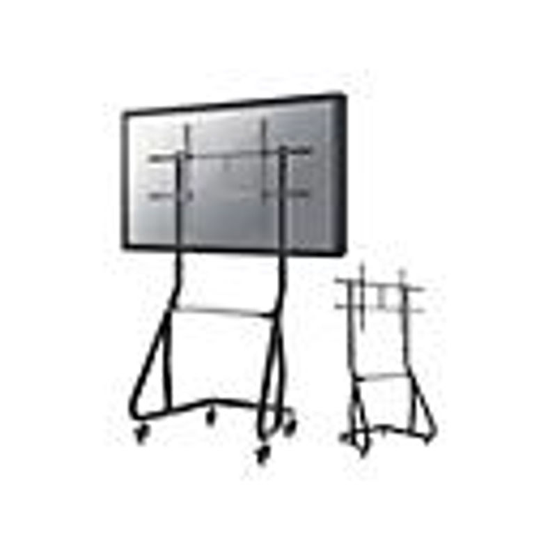 Neomounts NS-M3800BLACK TV-Rollwagen Bodenständer in Schwarz für Bildschirme von 152,4 cm bis 254,0 cm, Starr - Bild 2