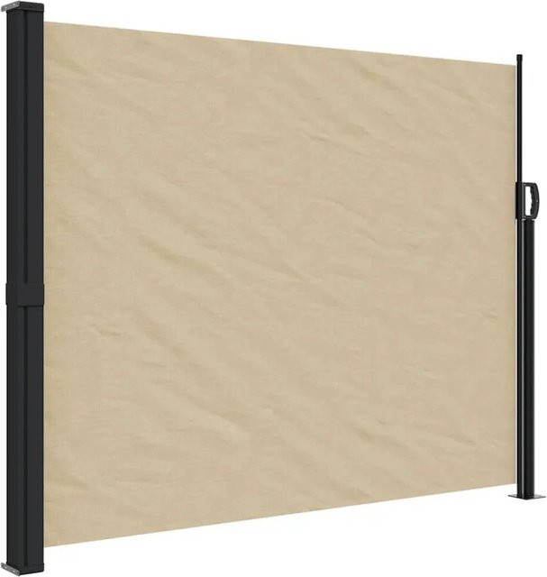 vidaXL Seitenmarkise ausziehbar Beige B: 300 cm, H: 170 cm - Bild 1