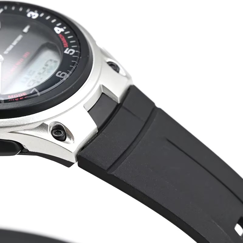 Casio Uhrenarmband Kunststoff, schwarz, 18 mm, Unisex - Bild 5
