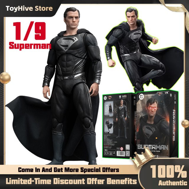Fondjoy Superman 2.0 DC Justice League Figur, Schwarz, 1/9 Modell Puppe - Bild 1