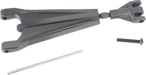 Reely RE-6538521 Ersatzteil Querlenker vorne oben/unten und Anlenkungsset, Zubehör, Metall, Grau - Bild 1