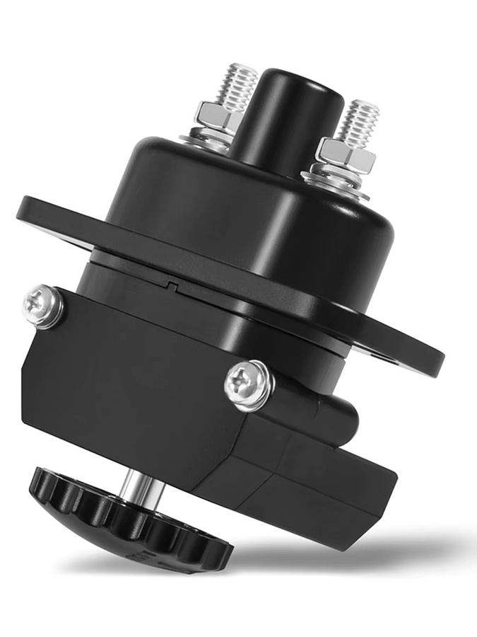 Marine 027-0004 Stromanschluss-Set für Außenborder-Trollingmotoren, 12-48V DC Schnellverbindung für Batterieanschlüsse und Elektronik, Schwarz - Bild 6