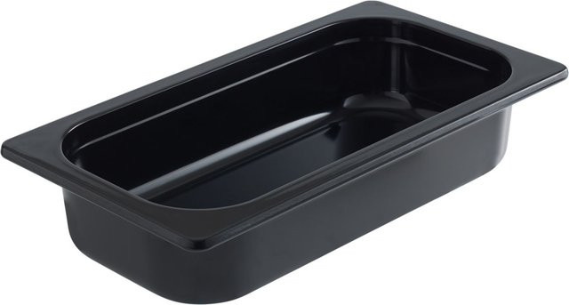 VEGA GN-Behälter 1/3 in Schwarz, Volumen: 2 l, B/H/T: 17,6 x 6,5 x 32,5 cm - Bild 1