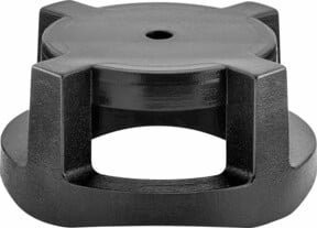DeWalt Stick-E Kabelhalterung 25mm Schwarz aus Kunststoff - Bild 1