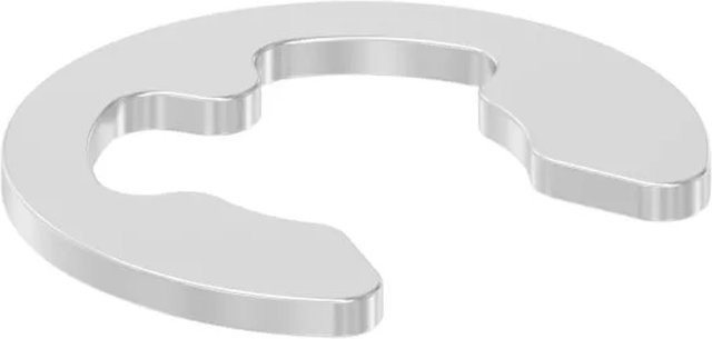 FeNau Sicherungsring für Welle aus Edelstahl in Silber, Durchmesser: 8-11 mm - Bild 1