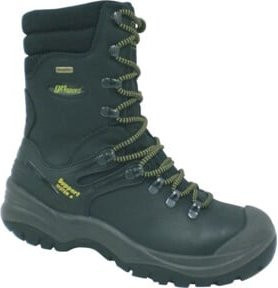 GriSport Winterschnürstiefel Stromboli S3 aus geöltem Dakar-Rindsleder in Schwarz, Größe 46 - Bild 1