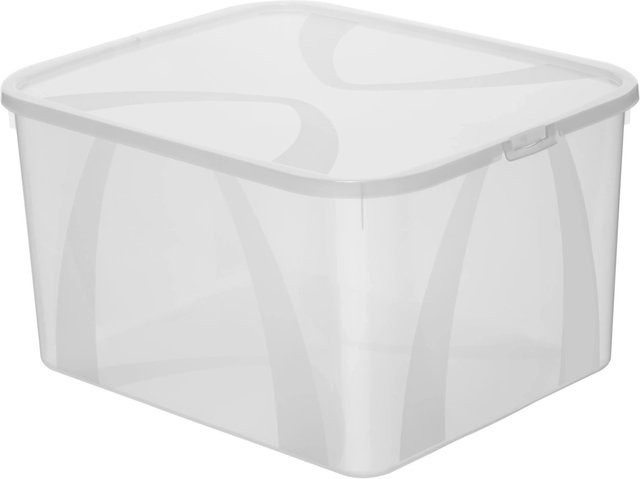 Rotho Clear Box Arco Sweater Aufbewahrungsbox Transparent - Bild 1