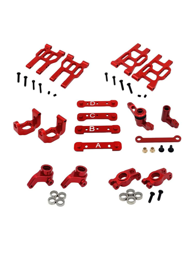 MJX RC-Auto Metall-Upgrade- und Modifikations-Set, 1:10, Zubehör - Bild 4