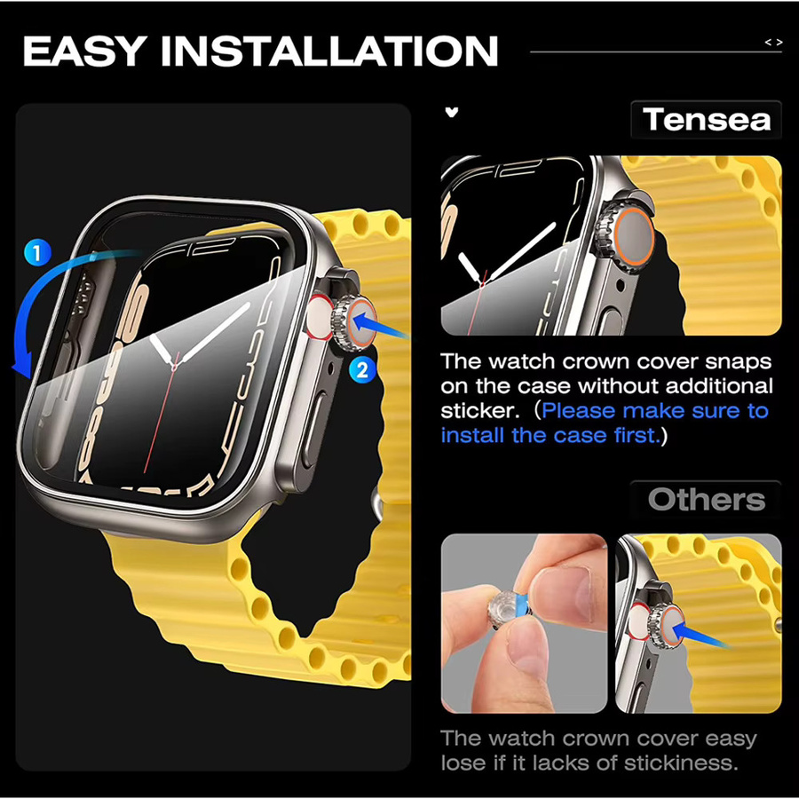 Apple Uhrenarmband, Silikon, Schwarz, Unisex - Bild 5