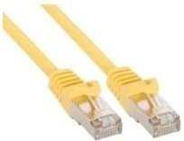 INLINE Patchkabel Cat.5e S-FTP Ethernet LAN gelb 50 m - Bild 1
