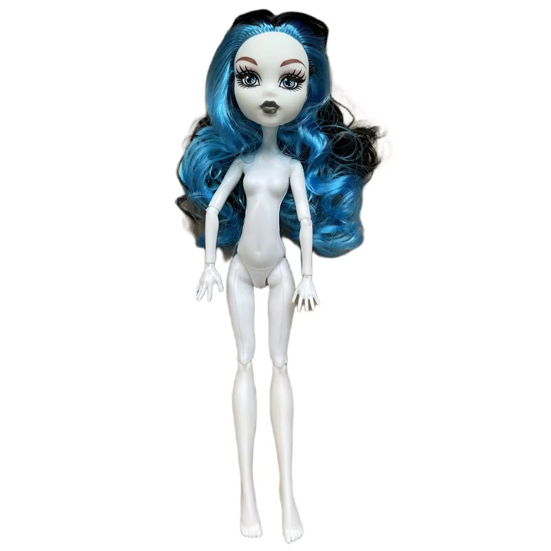 ROUND YUAN Monstering High Doll Body, Puppenkörperspielzeug, 23 cm, Weiß, Grün, Braun, Lila - Bild 2