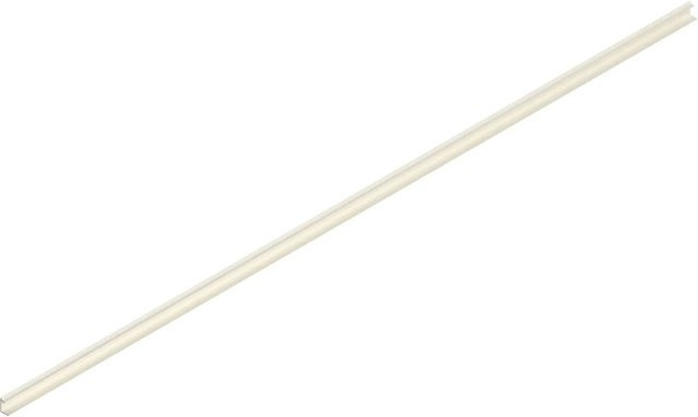 Blum Bodenprofil Metabox Metafile ZSD.1200S aus Kunststoff in Cremeweiß, Länge: 1200 mm - Bild 1