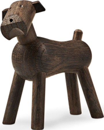 Kay Bojesen Hund Tim aus Holz in Braun