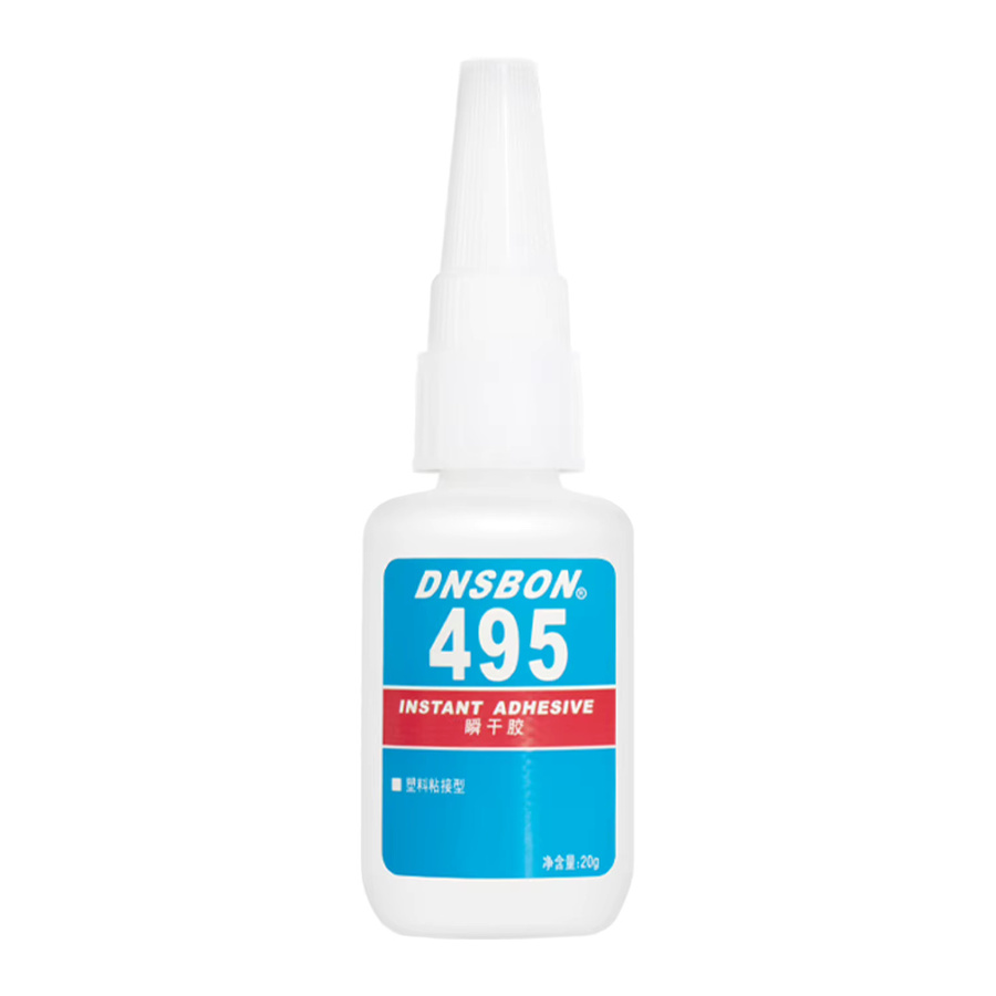 495 Superkleber professioneller transparenter Cyanacrylat-Kleber für Kunststoff, geruchlos und schnell trocknend - Bild 5