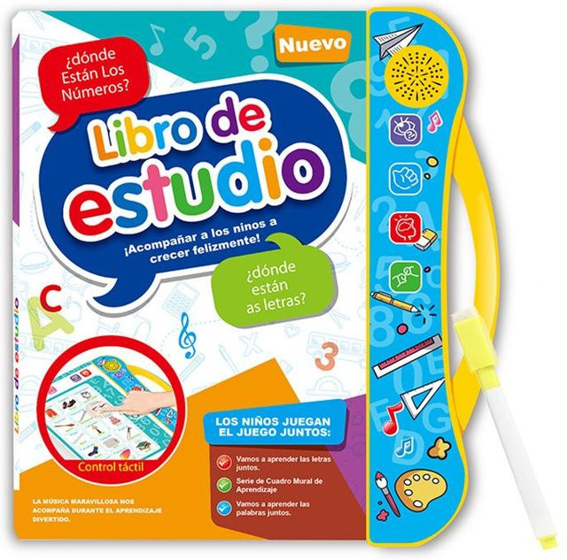 Kidsly Spanisches Punktlesebuch, Sprachgeführtes E-Book Spielzeug, ab 0 Jahre - Bild 1