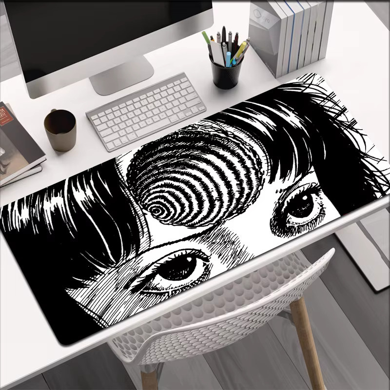 Mauspad Junji Ito Tomie Kawakami Anime Schreibtischunterlage für Gamer und Office - Bild 1