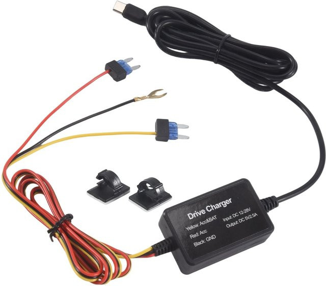 70mai Hardwire Kit UP03 USB-C Parküberwachungs-Stromkabel für A810, X200, Omni und M500, Schwarz - Bild 1