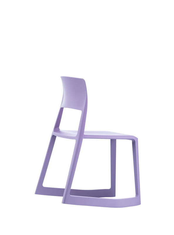 Vitra Tip Ton Re Stuhl in Purple, stapelbar und wetterfest - Bild 2