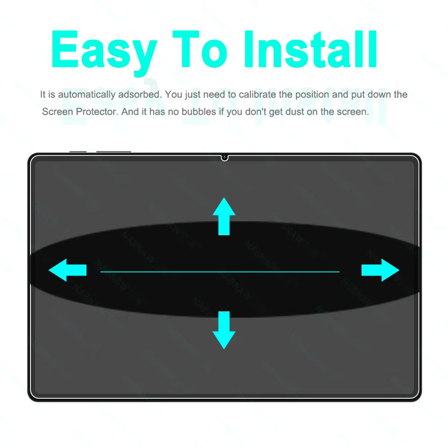 2 Stück Teclast T40HD Schutzfolien aus gehärtetem Glas, transparent, für 6,5 Zoll Display - Bild 3