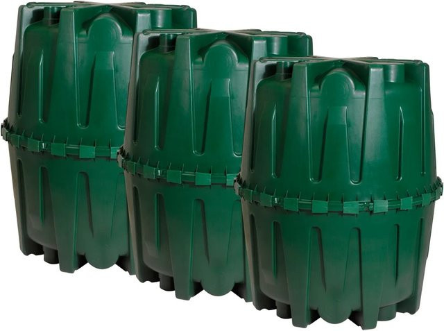 4rain Tanksystem Herkules 4.800 Komplettpaket Garten in Grün - Bild 1