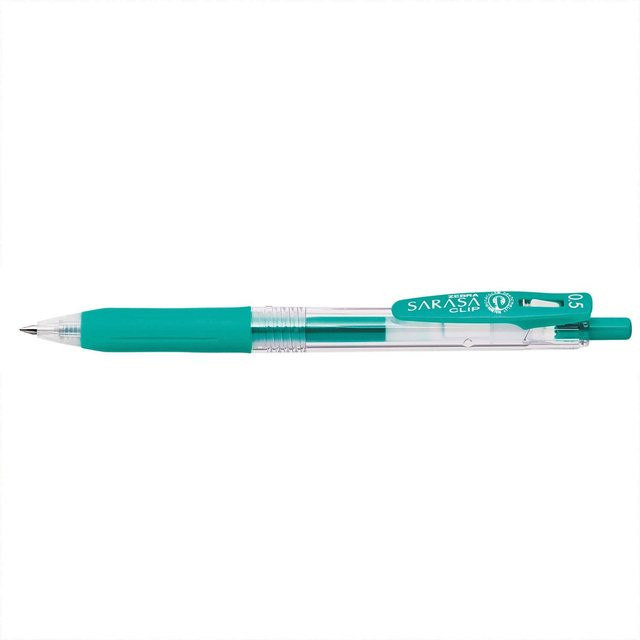 ZEBRA Sarasa Gel-Stift mit Clip 0,5mm Blau-Grün - Bild 1
